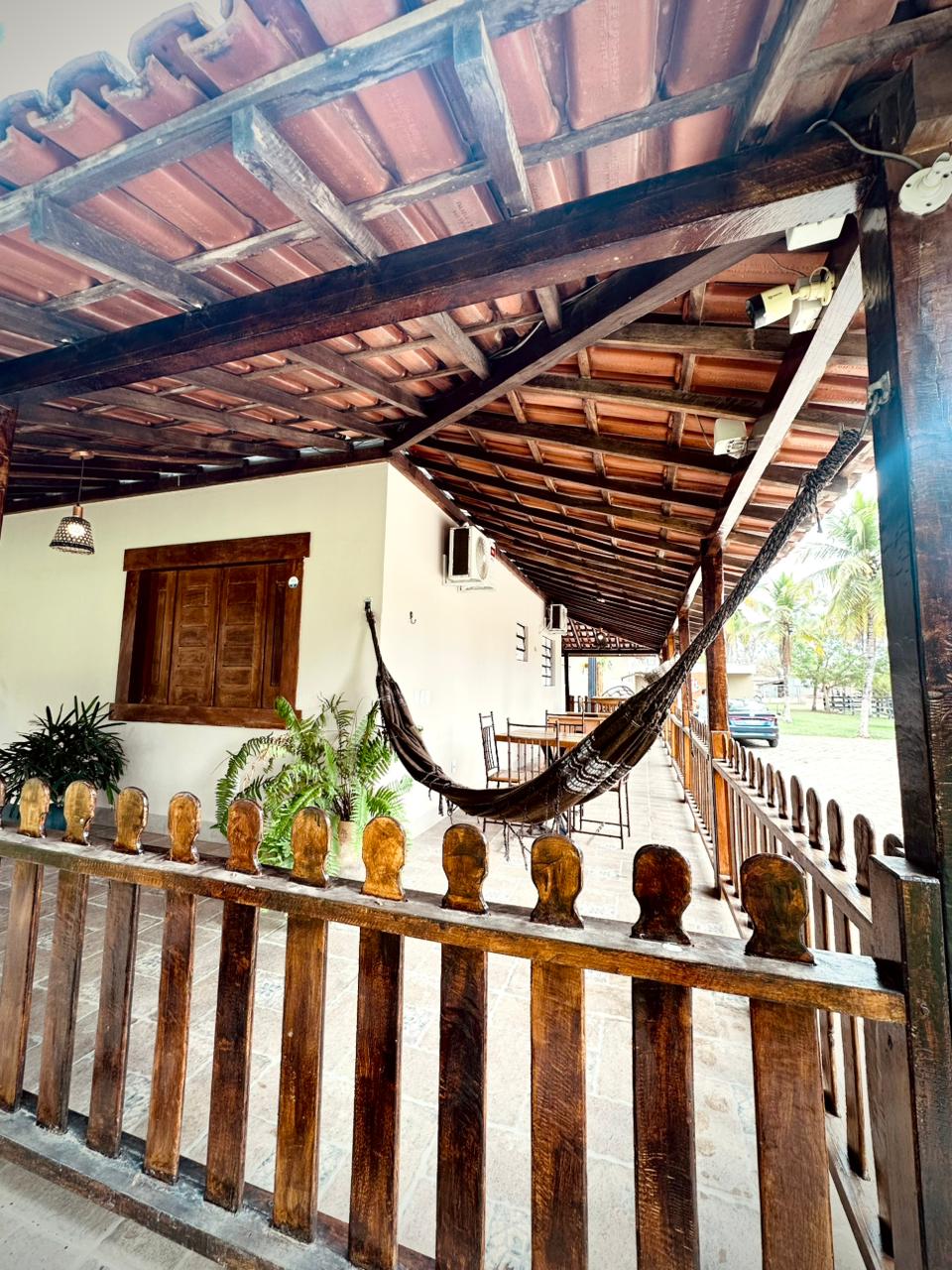 Trilha leve na fazenda