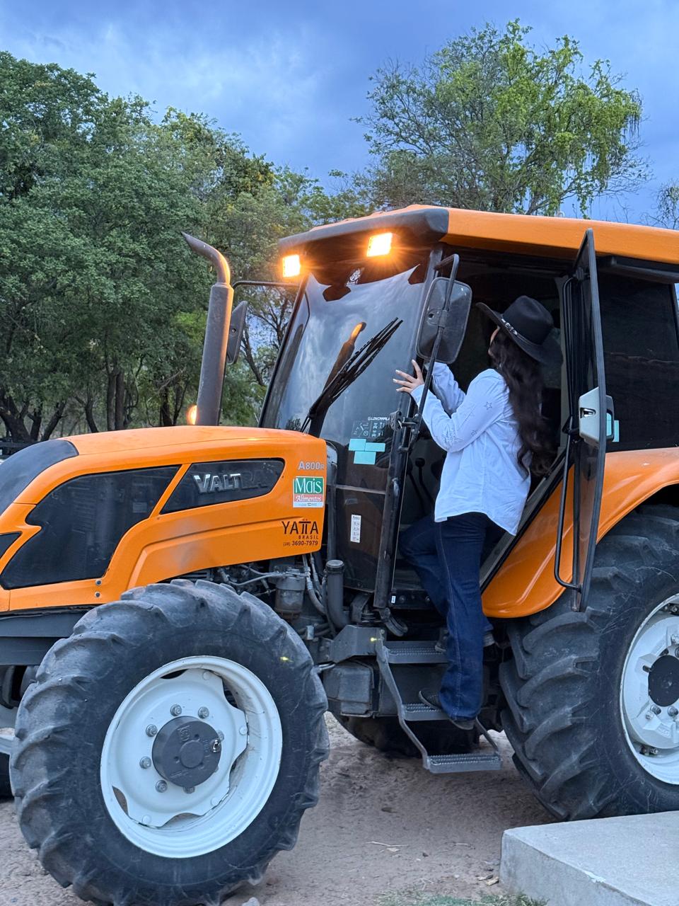Sessão de fotos na fazenda