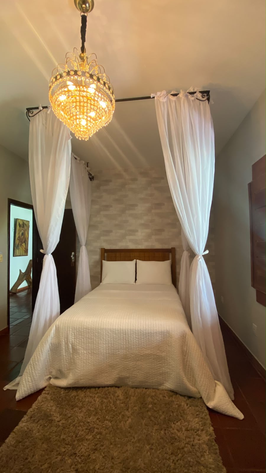 Quarto casal do Hotel Fazenda Arizona